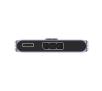 Adapter Unitek V1609A DisplayPort  1.4 8K 2-na-1 Srebrno-szary