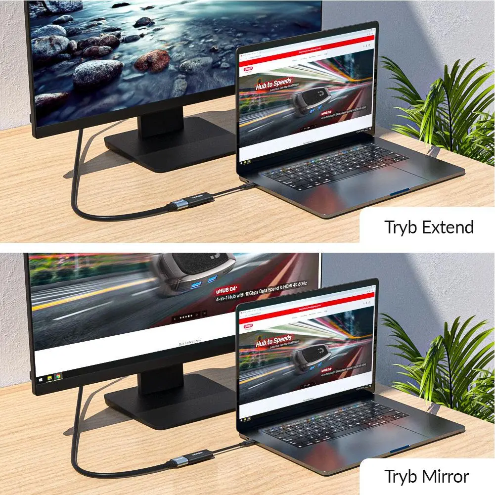 Adapter Unitek V1421A USB-C na HDMI 4K@60Hz