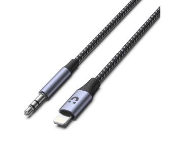 Kabel Unitek M1209A Lightning - mini jack 3,5 mm (M) 1 m