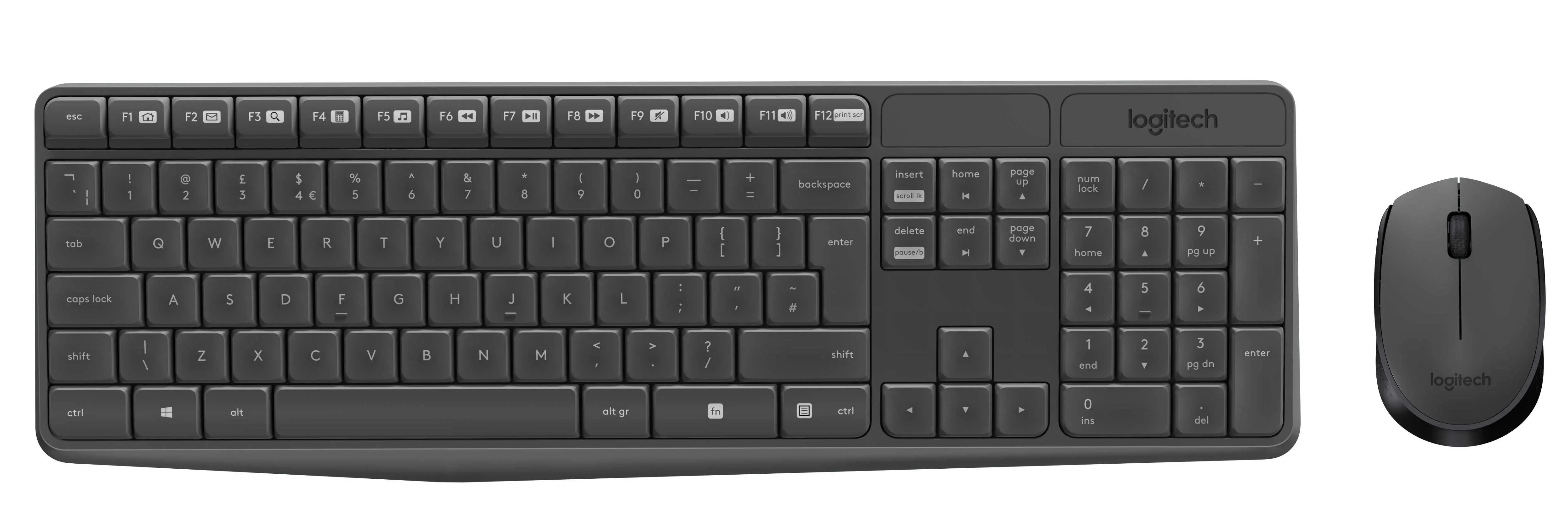 Zestaw Logitech MK235 Szary