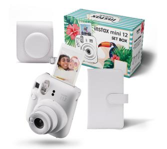 Aparat Fujifilm Instax Mini 12 Biały + etui + album
