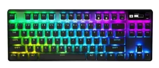 Klawiatura mechaniczna SteelSeries Apex Pro TKL Wireless 2023 OmniPoint 2.0 Czarny