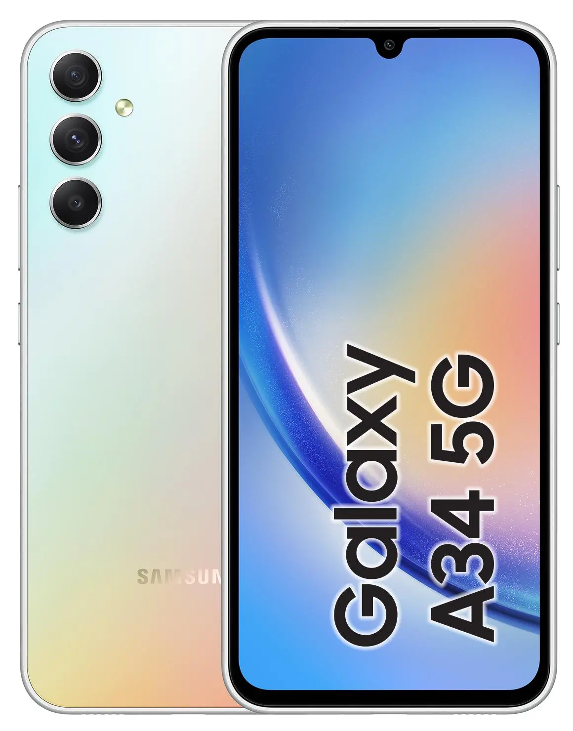 Smartfon Samsung Galaxy A34 5G 6/128GB 6,6" 120Hz 48Mpix Srebrny