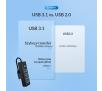 Hub USB Orico PW4U-C3-015-WH-EP USB-C 4x USB-A 3.1 Biały