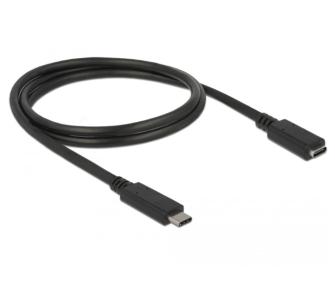 Przedłużacz Delock 85532 USB CM-CF 3.1 0,5m Czarny