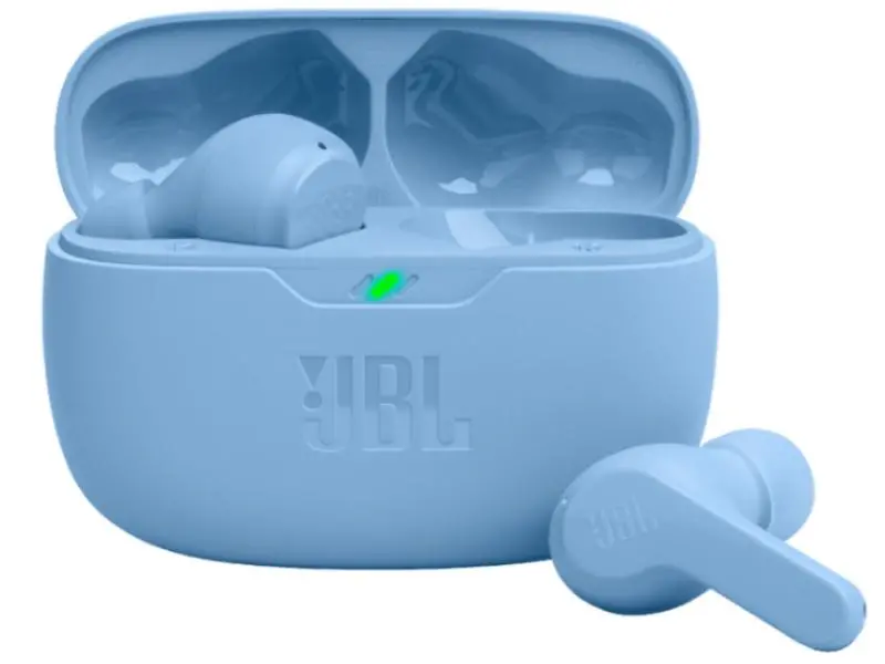 JBL Vibe Beam Dokanałowe Bluetooth 5.2 Niebieski