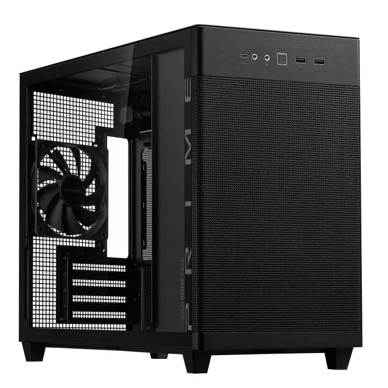 ASUS Prime AP201 Tempered Glass  Czarny