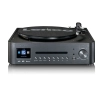 Gramofon Lenco MC-460 Manualny Napęd paskowy Wi-Fi Bluetooth Czarny
