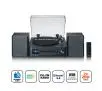 Gramofon Lenco MC-460 Manualny Napęd paskowy Wi-Fi Bluetooth Czarny