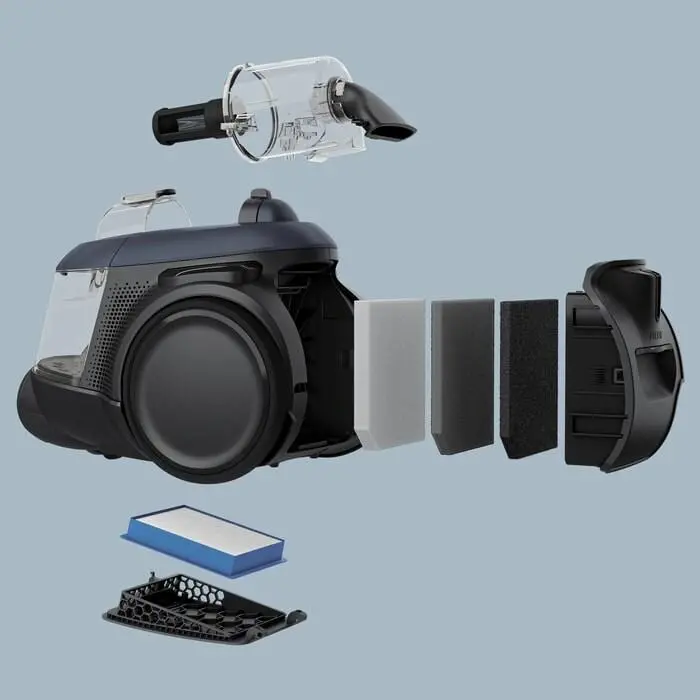 Odkurzacz Electrolux EL61C3DB 550W Szczotka do parkietów