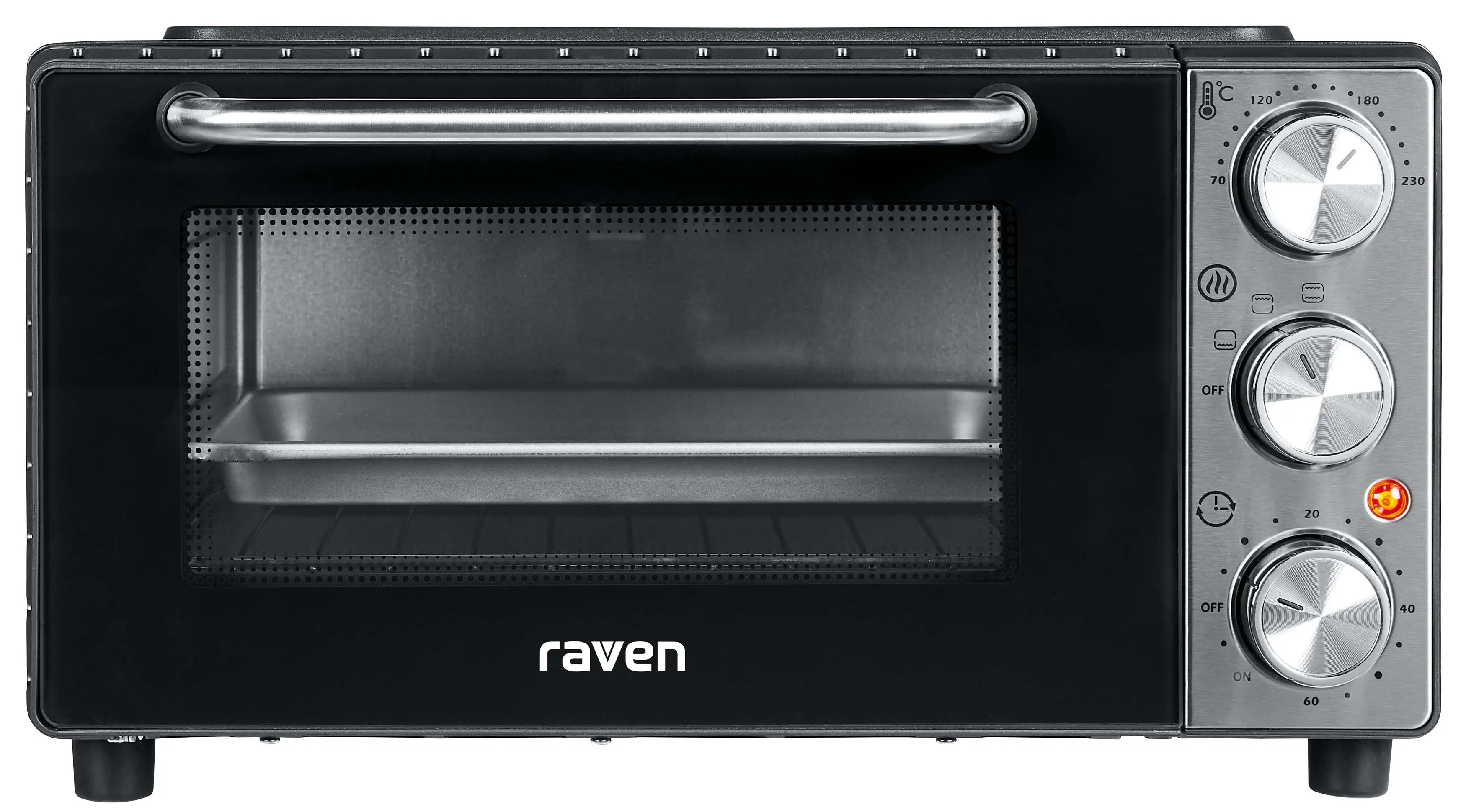 Mini piekarnik Raven EPI003X 13l