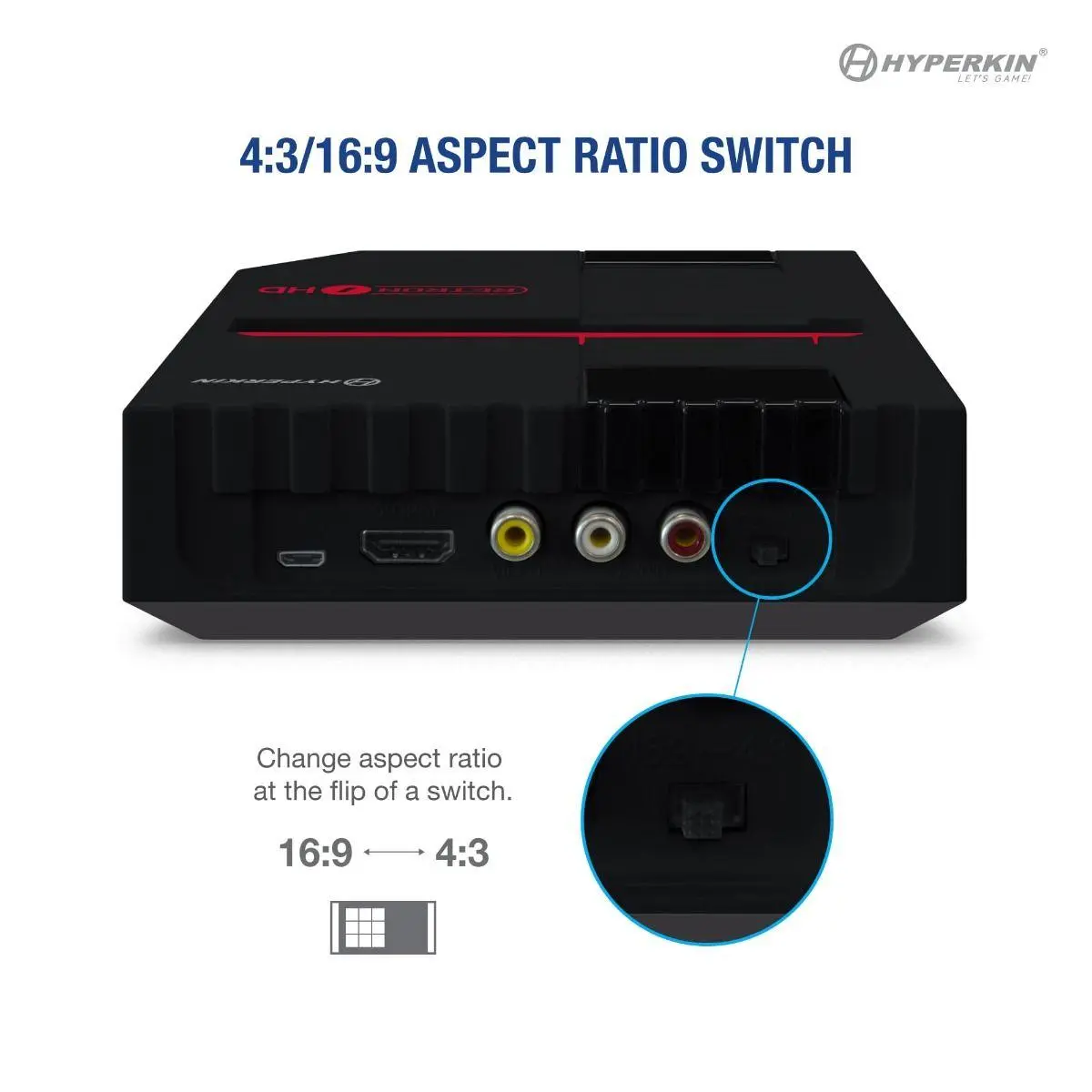 Konsola Hyperkin RetroN 1 HD Black