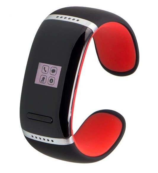 Smartwatch Garett iONE (czarno-czerwony)