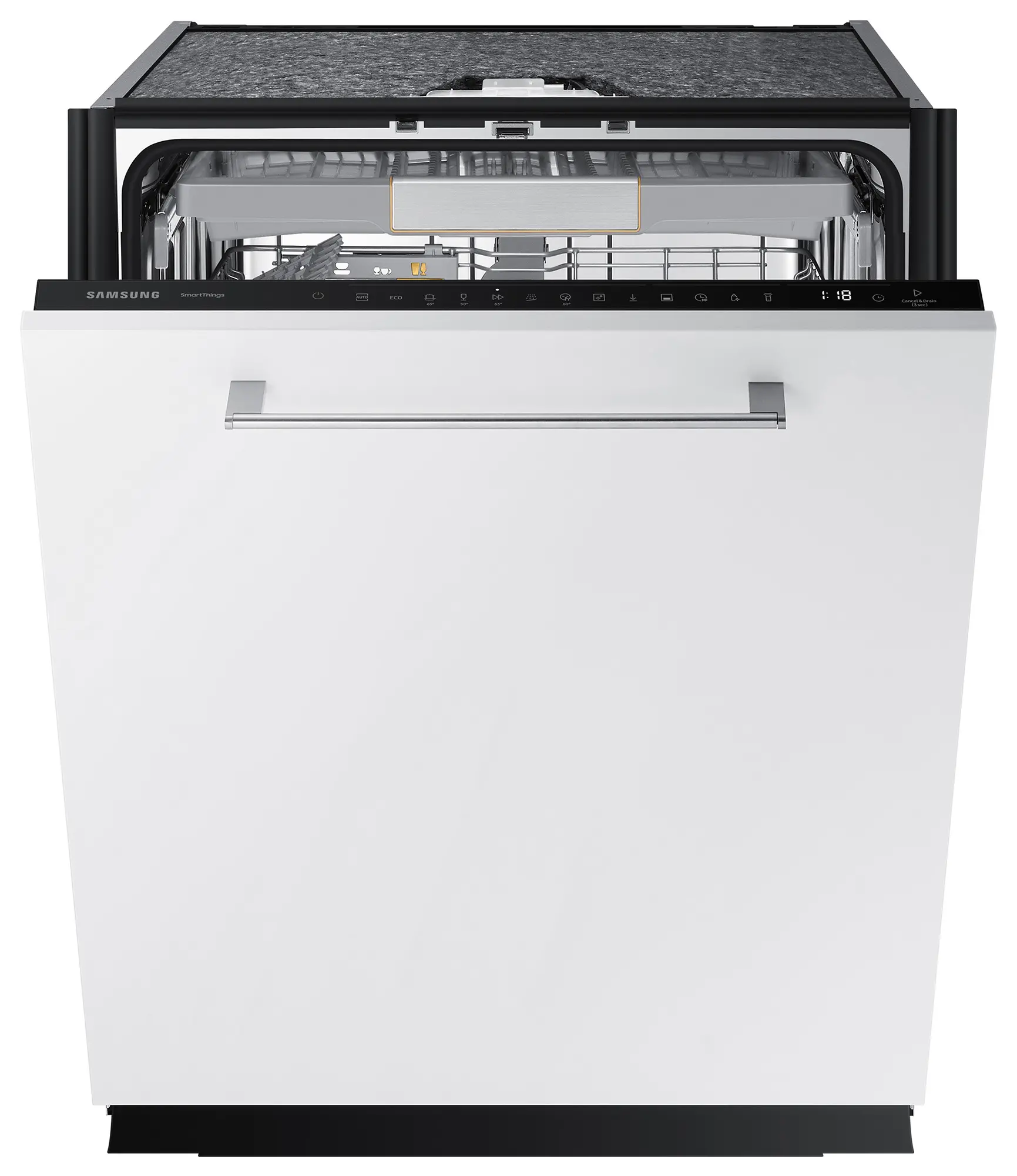 Zmywarka Samsung DW60BG850B00ET 60cm Automatyczne otwieranie drzwi Szuflada na sztućce Zdalne sterowanie