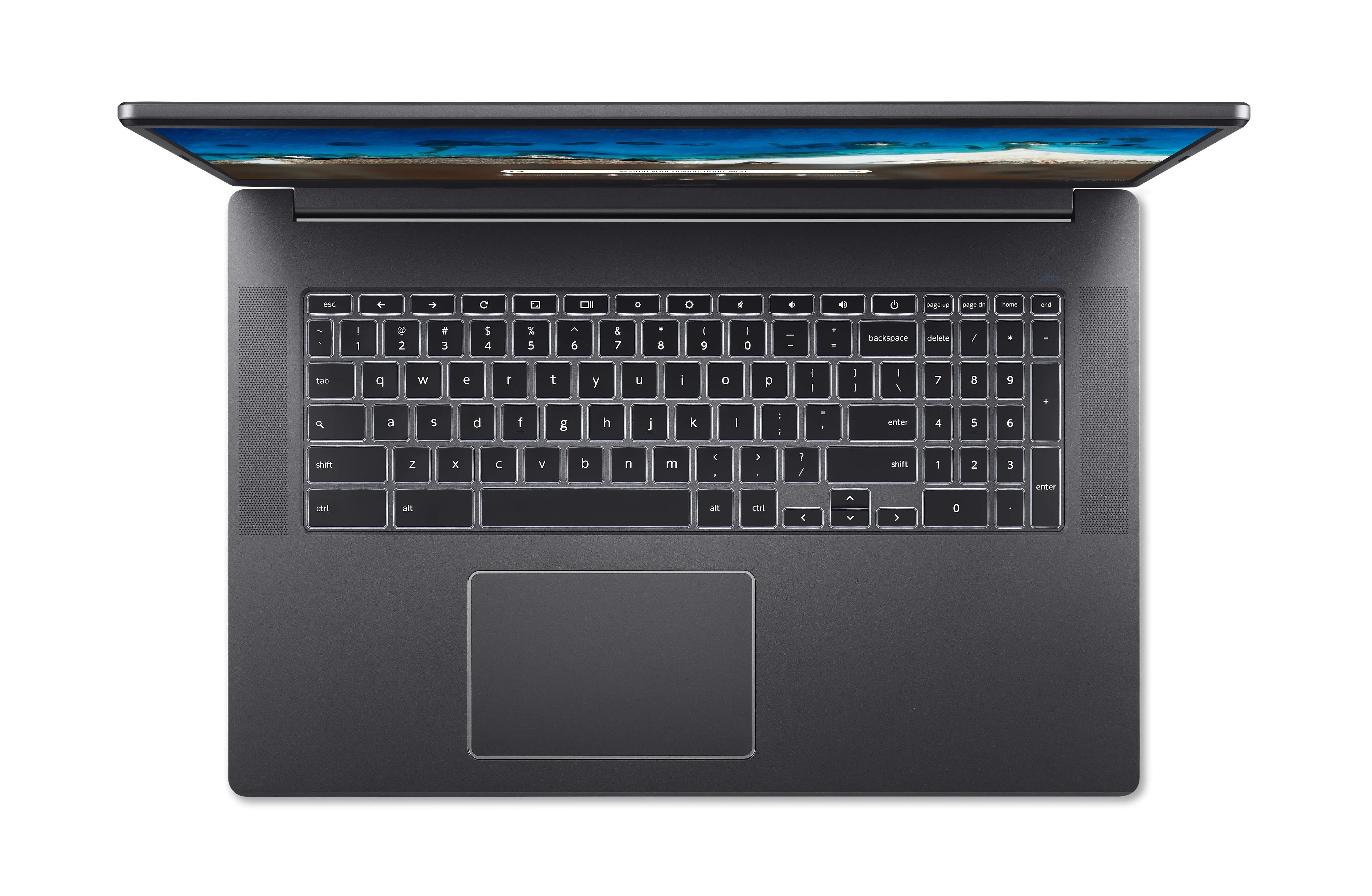 Laptop chromebook Acer Chromebook 317 CB317-1HT-C6QB 17,3" Celeron N5100 8GB RAM 128GB Dysk ChromeOS Szary