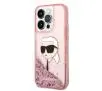 Etui Karl Lagerfeld Glitter Karl Head KLHCP14LLNKHCP do iPhone 14 Pro