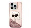 Etui Karl Lagerfeld Glitter Karl Head KLHCP14LLNKHCP do iPhone 14 Pro