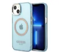 Guess Gold Outline Translucent MagSafe GUHMP13MHTCMB do iPhone 13