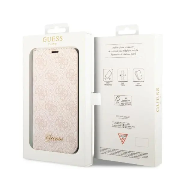 Etui Guess 4G Vintage Gold Logo GUBKP14XHG4SHP do iPhone 14 Pro Max