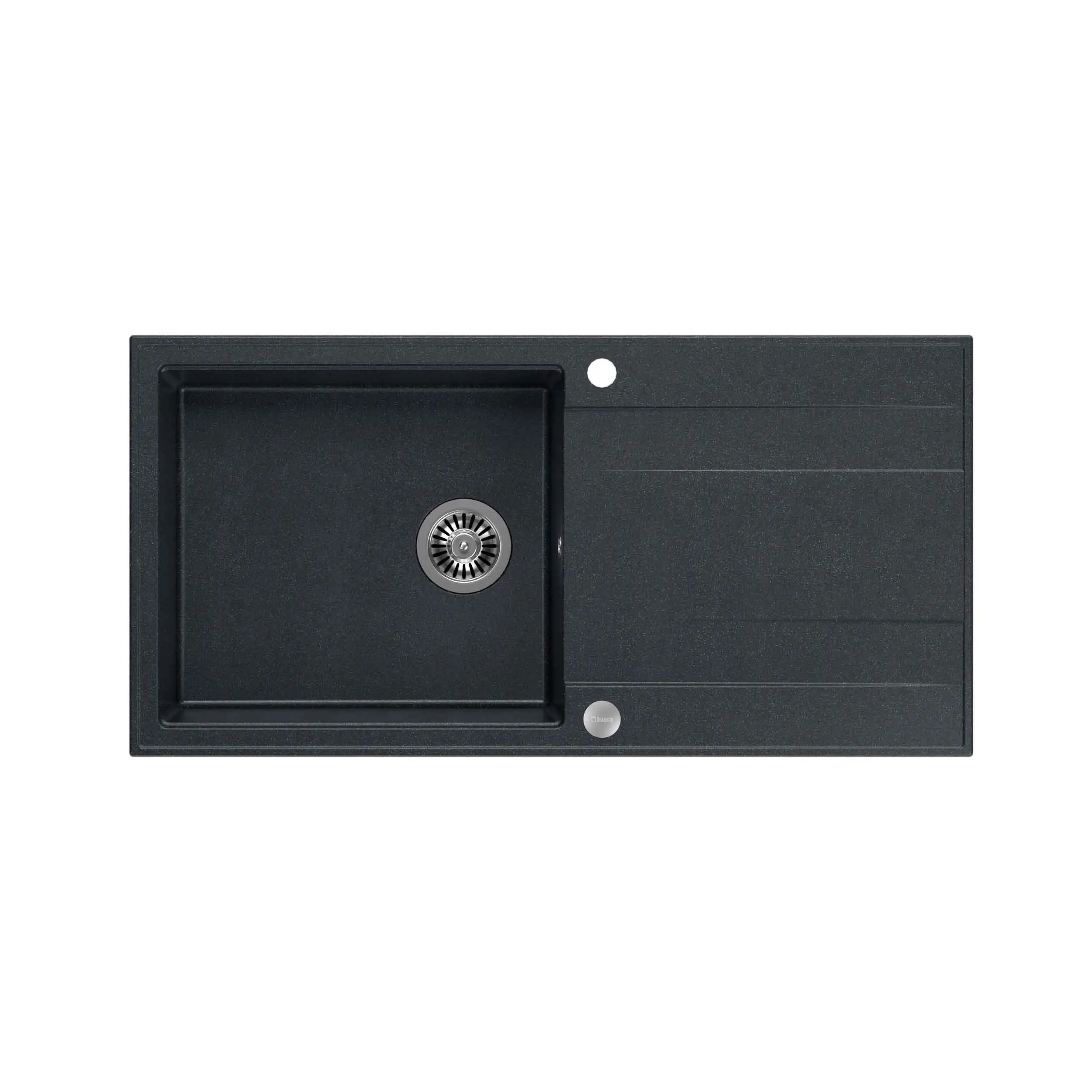 Quadron HCQE10050U8_BS P2O Evan 146 XL Granitowy Czarny metalik/Stalowy