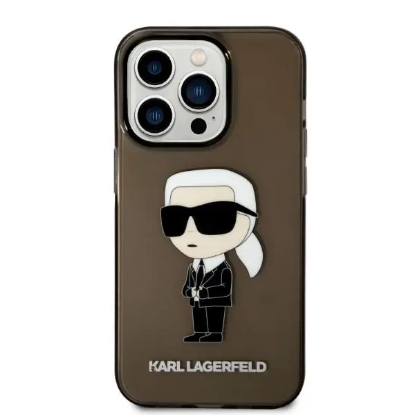 Etui Karl Lagerfeld Ikonik Karl KLHCP14LHNIKTCK do iPhone 14 Pro