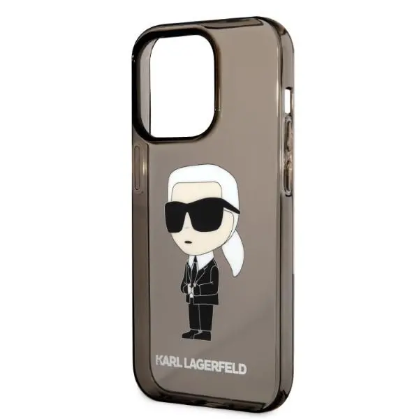 Etui Karl Lagerfeld Ikonik Karl KLHCP14LHNIKTCK do iPhone 14 Pro