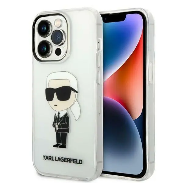 Etui Karl Lagerfeld Ikonik Karl KLHCP14XHNIKTCT do iPhone 14 Pro Max