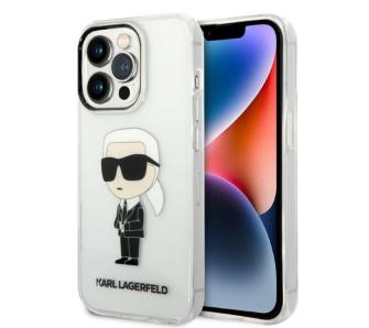 Etui Karl Lagerfeld Ikonik Karl KLHCP14LHNIKTCT do iPhone 14 Pro