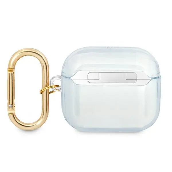 Etui na słuchawki Guess Strap Collection do AirPods 3 Niebieski