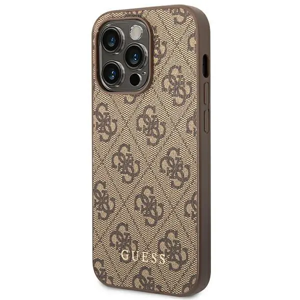 Etui Guess 4G Metal Gold Logo GUHCP14XG4GFBR do iPhone 14 Pro Max
