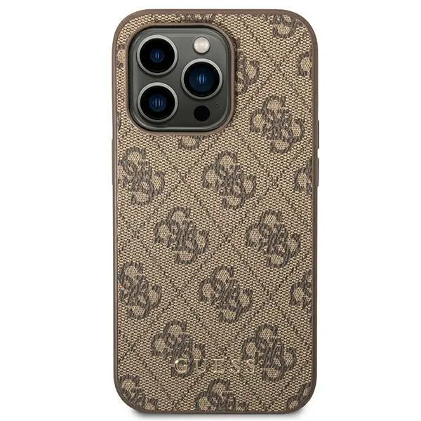Etui Guess 4G Metal Gold Logo GUHCP14XG4GFBR do iPhone 14 Pro Max