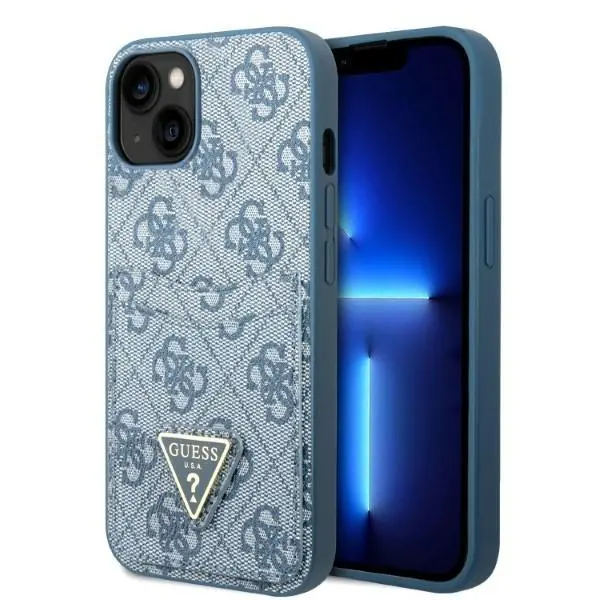 Etui Guess 4G Triangle Logo Cardslot GUHCP13MP4TPB do iPhone 13