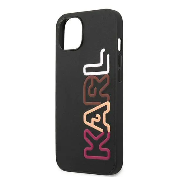 Etui Karl Lagerfeld Multipink Brand KLHCP13SPCOBK do iPhone 13 mini
