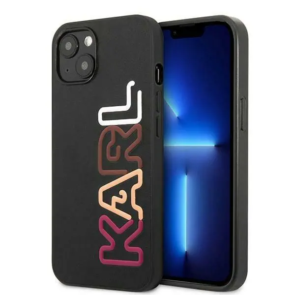 Etui Karl Lagerfeld Multipink Brand KLHCP13SPCOBK do iPhone 13 mini
