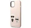 Etui Karl Lagerfeld Silicone Karl & Choupette Magsafe KLHMP14SSSKCI do iPhone 14