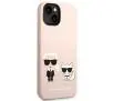 Etui Karl Lagerfeld Silicone Karl & Choupette Magsafe KLHMP14SSSKCI do iPhone 14