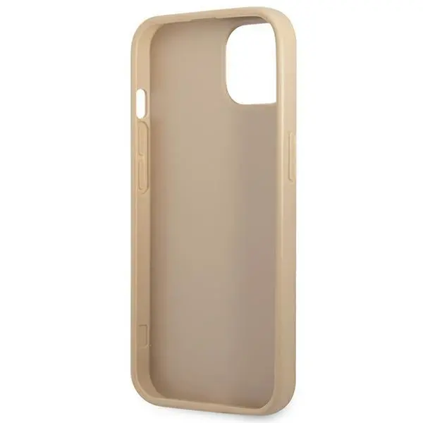Etui Guess Saffiano Triangle Logo GUHCP13SPSATLE do iPhone 13 mini