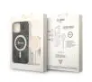 Zestaw Guess GUBPP12MH4EACSK ładowarka indukcyjna + etui 4G Print MagSafe do iPhone 12 Pro