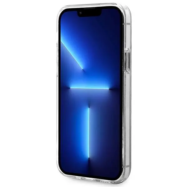 Zestaw Guess GUBPP12MH4EACSK ładowarka indukcyjna + etui 4G Print MagSafe do iPhone 12 Pro