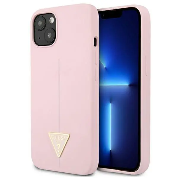 Etui Guess Silicone Triangle GUHCP13SSLTGU do iPhone 13 mini