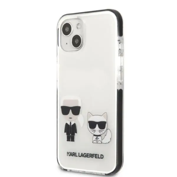 Etui Karl Lagerfeld Karl&Choupette KLHCP13STPEKCW do iPhone 13 mini