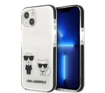 Etui Karl Lagerfeld Karl&Choupette KLHCP13STPEKCW do iPhone 13 mini