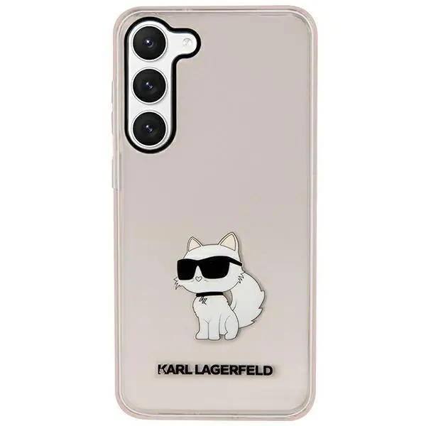 Karl Lagerfeld Ikonik Choupette KLHCS23MHNCHTCP do Samsung Galaxy S23+