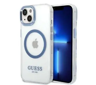 Etui Guess Metal Outline Magsafe GUHMP14MHTRMB do iPhone 14 Plus