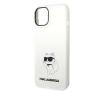Etui Karl Lagerfeld Silicone Choupette MagSafe KLHMP14MSNCHBCH do iPhone 14 Plus