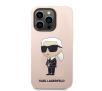 Etui Karl Lagerfeld Silicone Ikonik Magsafe KLHMP14LSNIKBCP do iPhone 14 Pro