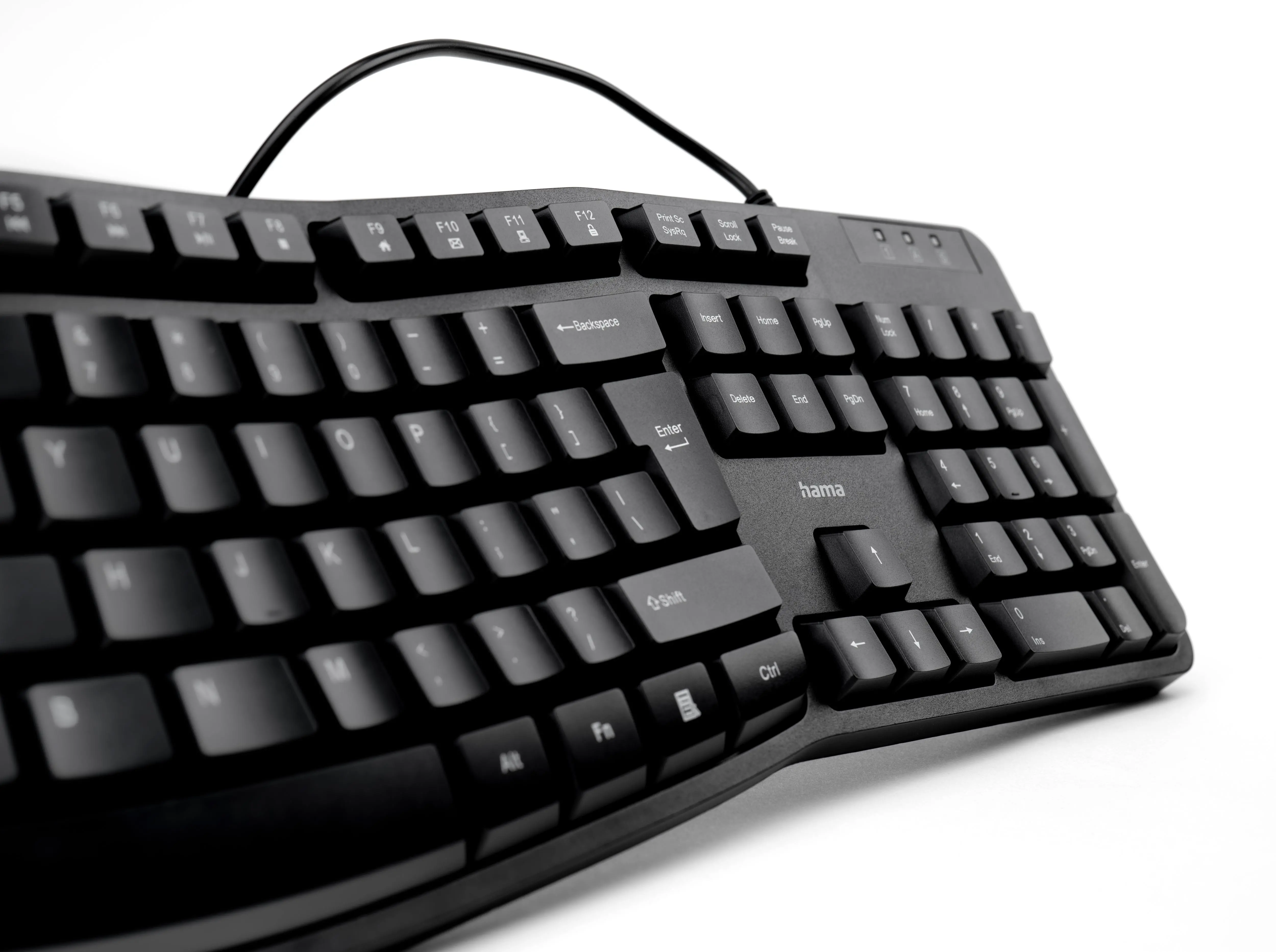 Klawiatura membranowa Hama EKC-400 Czarny