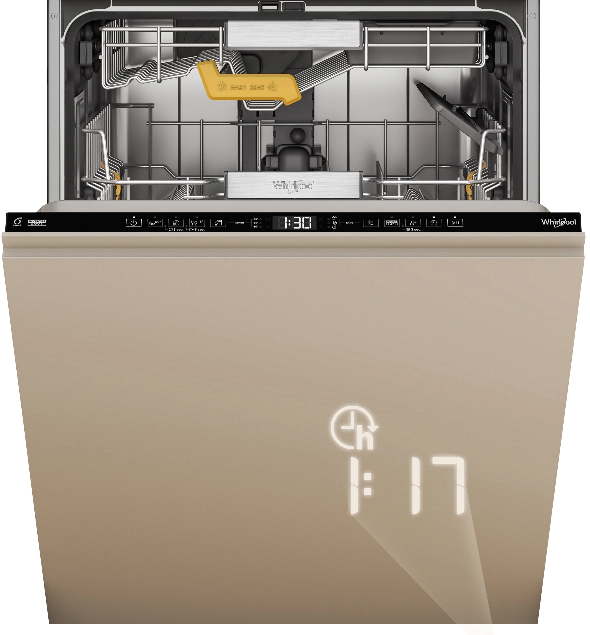 Whirlpool W8I HT40 T MaxiSpace 60cm Automatyczne otwieranie drzwi Szuflada na sztućce