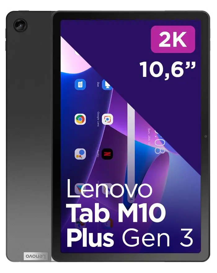 Tablet Lenovo Tab M10 Plus (3rd Gen) 2023 TB128FU 10,61" 4/64GB Wi-Fi Storm Grey