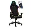 Fotel Huzaro Force 6.2 RGB LED Gamingowy do 130kg Tkanina Czarny